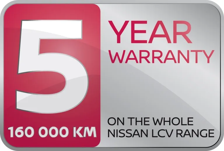 BADGE GARANTIE 5 ANS NISSAN