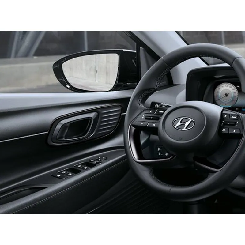 GARNITURES DES POIGNÉES DE PORTE NOIR FANTÔME HYUNDAI