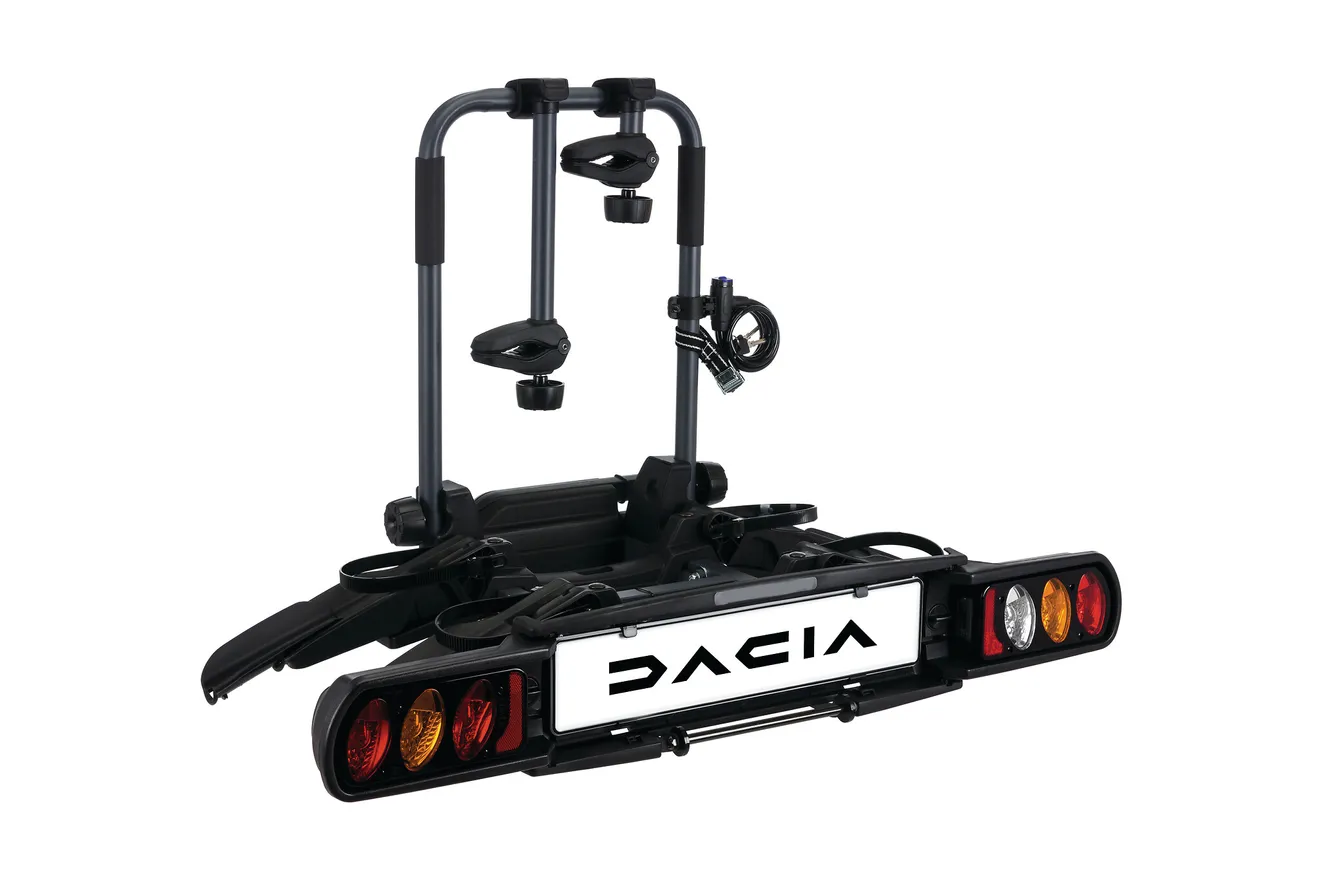 PORTE-VÉLOS PLATEFORME POUR 2 VÉLOS SUR ATTELAGE 13 BROCHES RENAULT