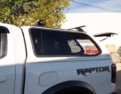 HARDTOP PRESTIGE SJS VITRE AVEC OPTION GRILLES VITRES LATERALES POUR RANGER DOUBLE CABINE 2023+ PICKUP ATTITUDE* FORD