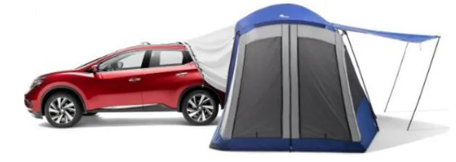 TENTE DE HAYON NISSAN