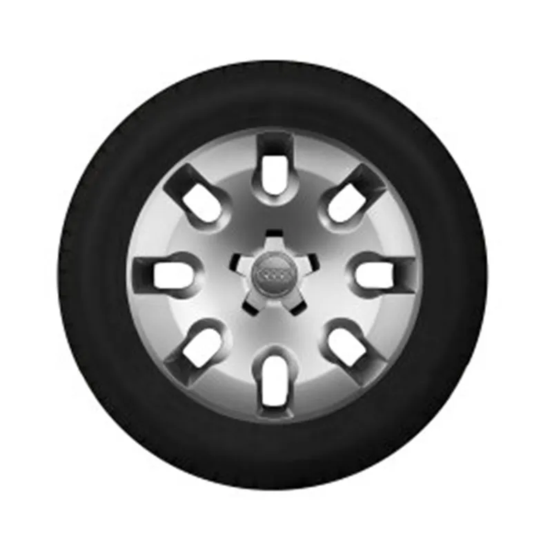 ROUE COMPLÈTE HIVER EN ACIER AVEC ENJOLIVEUR DE ROUE PLEIN AUDI