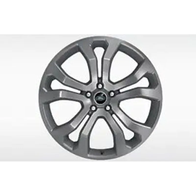 JANTE EN ALLIAGE FORGÉE 22 À 5 DOUBLES BRANCHES STYLE 5014 - FINITION TECHNICAL GREY GLOSS ENTIÈREMENT PEINTE LAND ROVER