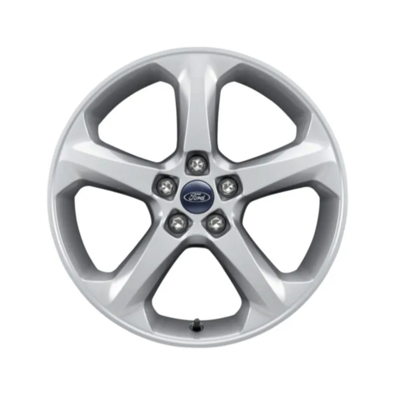 ROUE COMPLÈTE HIVER ALLIAGE 18" DESIGN À 5 BRANCHES, COLORIS ARGENT FORD