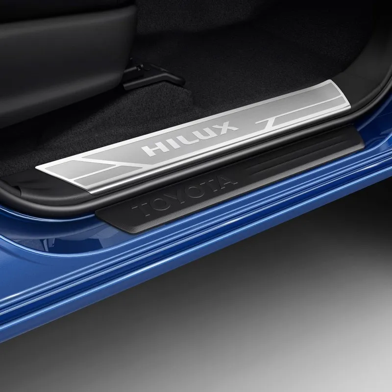 LARGES SEUILS DE PORTES EN ALUMINIUM - HILUX DC 2016 TOYOTA