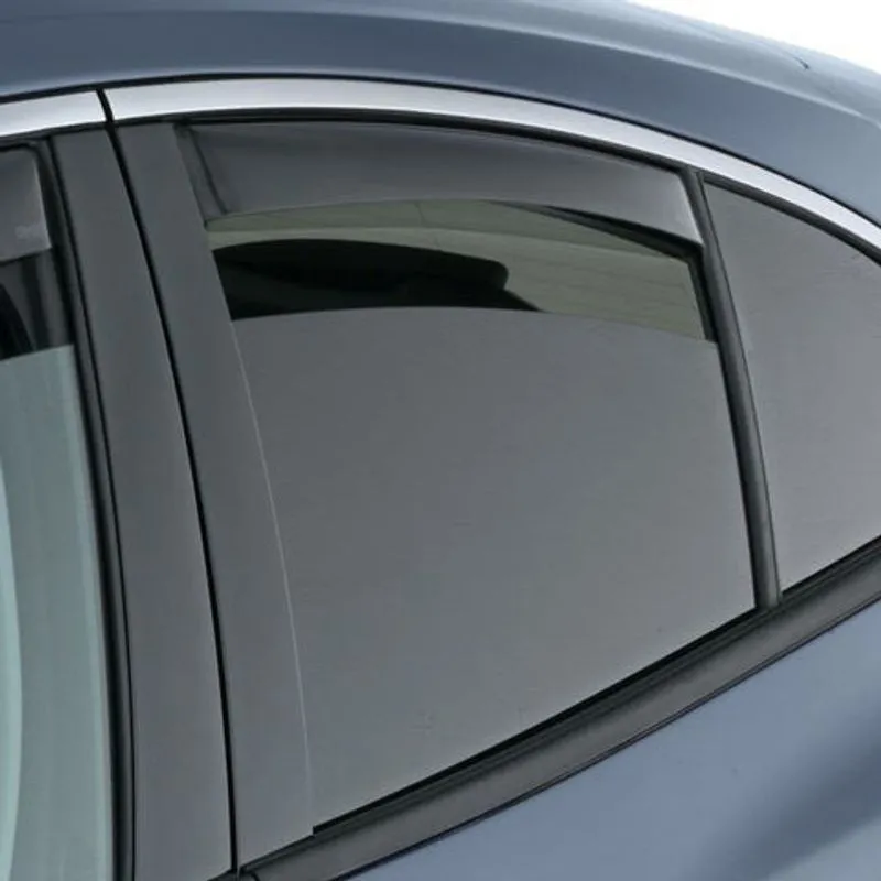CLIMAIR DÉFLECTEURS D’AIR POUR VITRES DE PORTES ARRIÈRE NOIR FORD