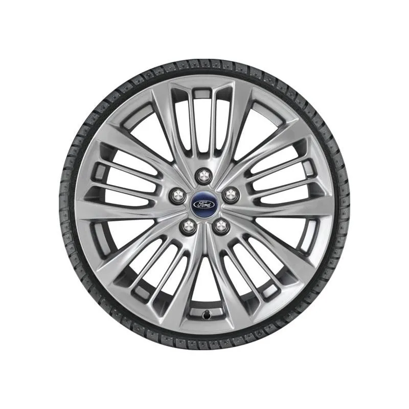 KUGA ROUE COMPLÈTE HIVER ALLIAGE 18 MODÈLE À 5 X 4 BRANCHES ARGENT (NICKEL) 2019 FORD
