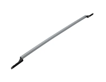 BARRES DE TOIT LONGITUDINALES BARRE SIMPLE POUR CÔTÉ DROIT, ARGENT FORD
