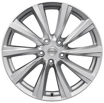 JANTE ALLIAGE 19" WIND GRIS ARGENT AVEC CAPSULE CENTRALE INTÉGRÉE NISSAN