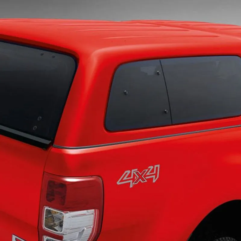 AEROKLAS HARDTOP AVEC VITRES LATÉRALES ROUGE COLORADO FORD