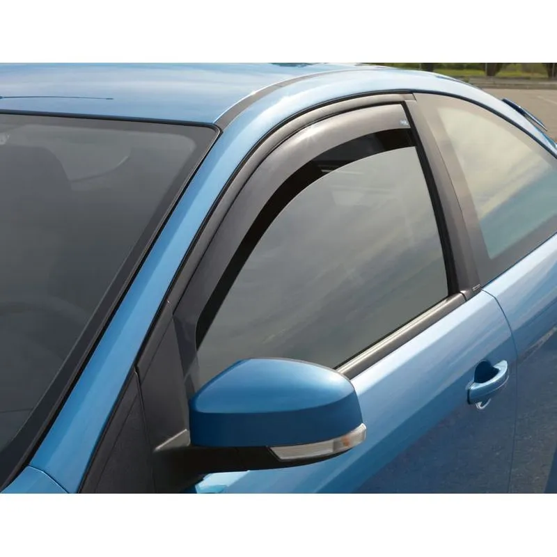 CLIMAIR DÉFLECTEURS D’AIR POUR VITRES LATÉRALES AVANT NOIR FORD