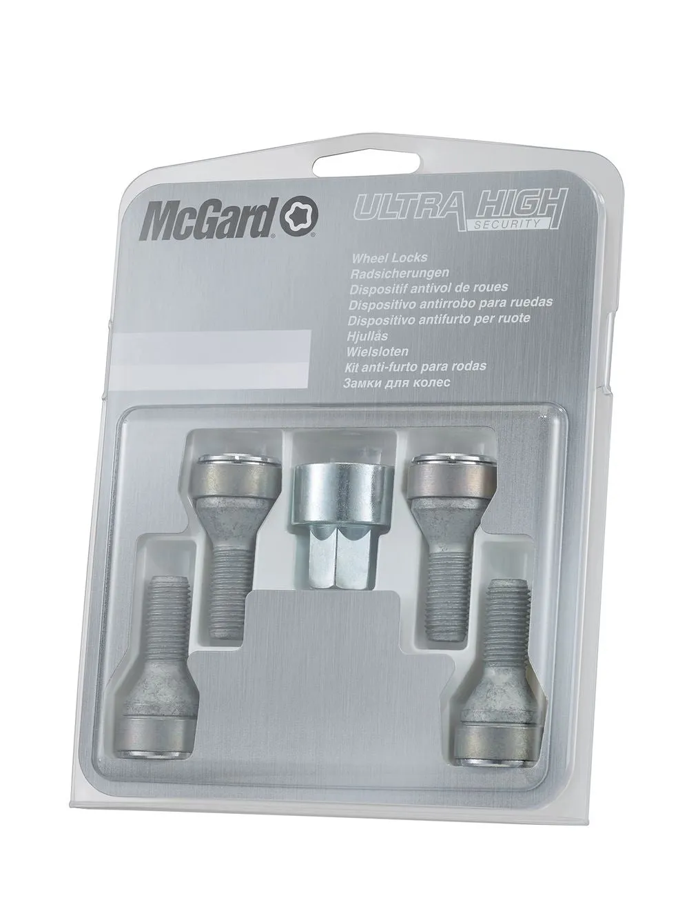 4 VIS ANTIVOL SL MCGARD M14X1.5/ 60°/ LONG. 25MM/ Ø17MM
