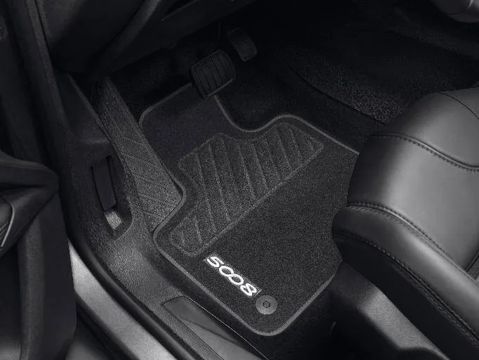 JEU DE TAPIS VELOURS AVANT ET ARRIERE PEUGEOT