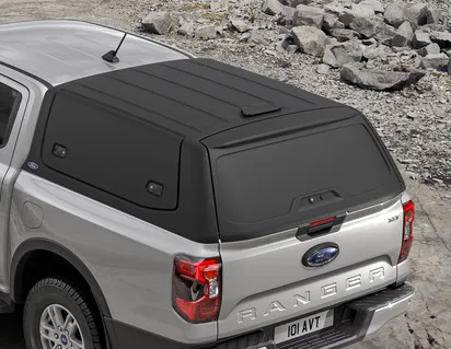 HARDTOP AVEC PORTES LATÉRALES À OUVERTURE PAPILLON, MATT BLACK FORD