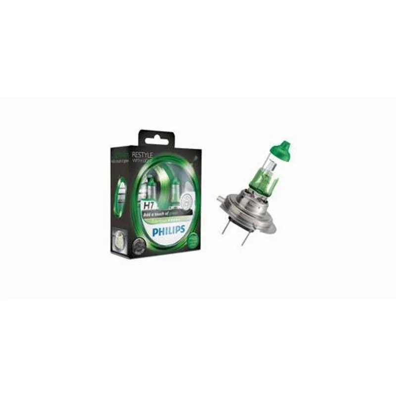 PHILIPS COLORVISION AMPOULES HALOGÈNES H7 - VERT OPEL