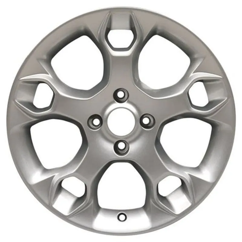 FIESTA JANTE EN ALLIAGE 17 MODÈLE 5 BRANCHES EN Y ARGENT 2008-2012 FORD