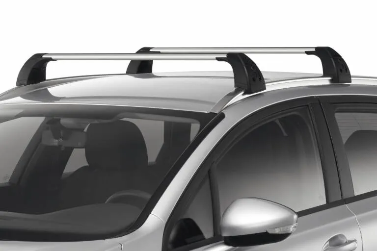 JEU DE 2 BARRES DE TOIT TRANSVERSALES ALUMINIUM PEUGEOT