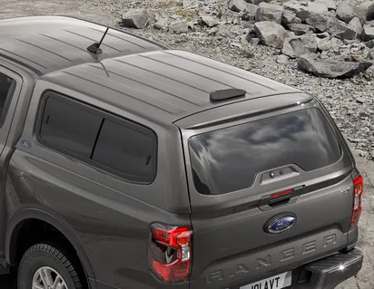 HARDTOP AVEC VITRES LATÉRALES, CARBONISED GREY FORD