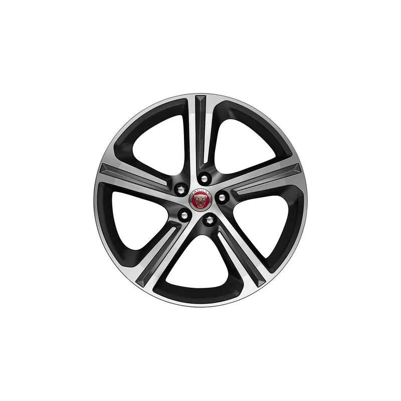 JANTE EN ALLIAGE - 20 BLADE 5 RAYONS FINITION GREY DIAMOND TURNED JAGUAR