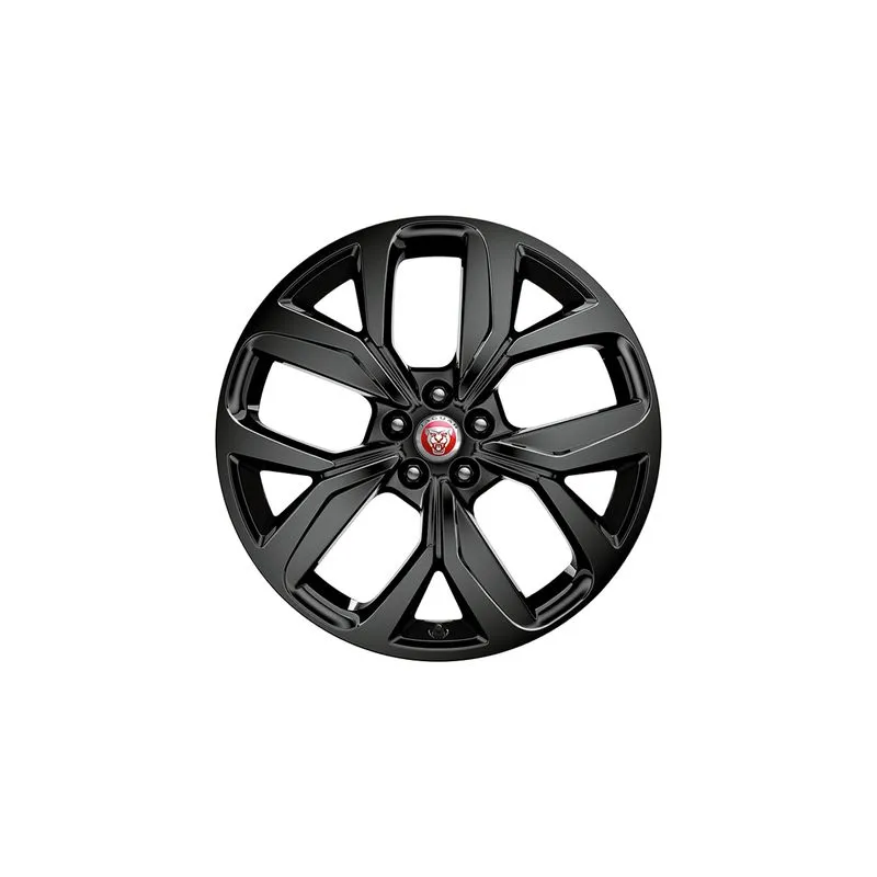 JANTES EN ALLIAGE 20 À 5 BRANCHES « STYLE 5068 » FINITION GLOSS BLACK JAGUAR