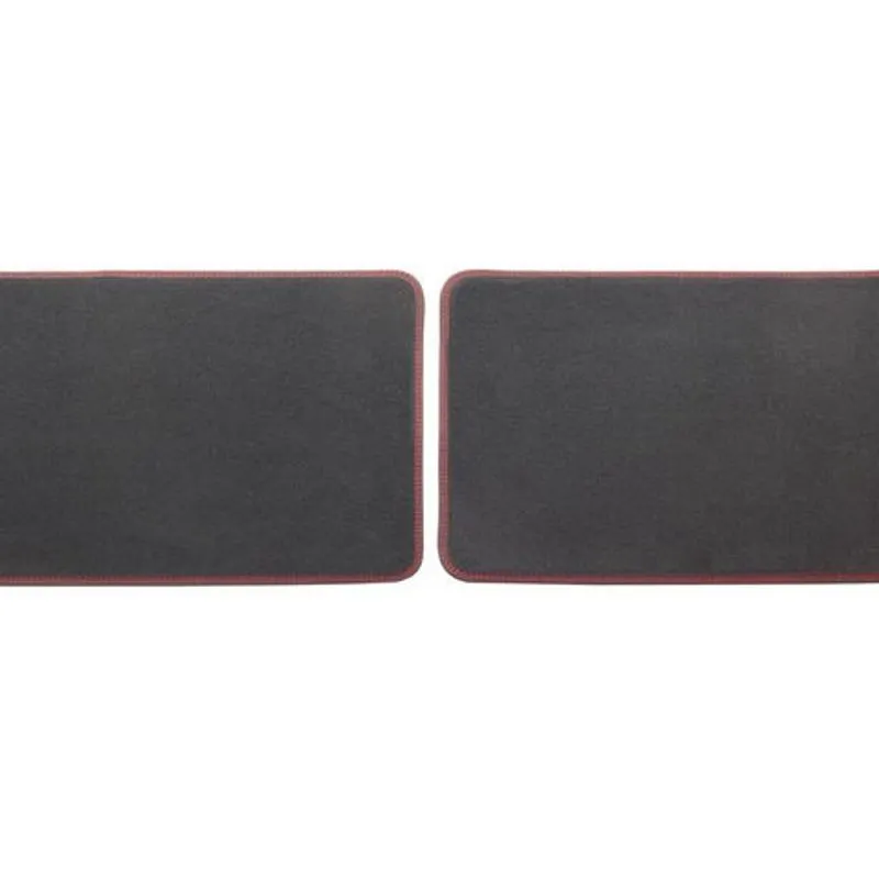 FOCUS TAPIS DE SOL VELOURS PREMIUM ARRIÈRE NOIRS AVEC SURPIQÛRES ROUGES 2018-2021 FORD