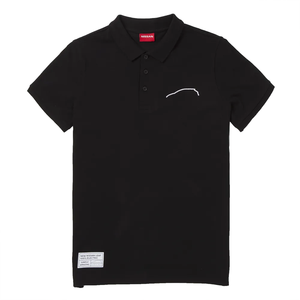 POLO HOMME NOIRTAILLE M NISSAN