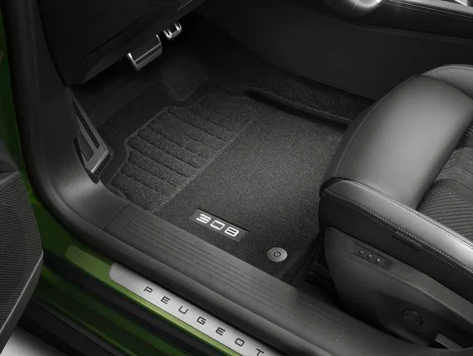 JEU DE TAPIS EN FORME AVANT PEUGEOT