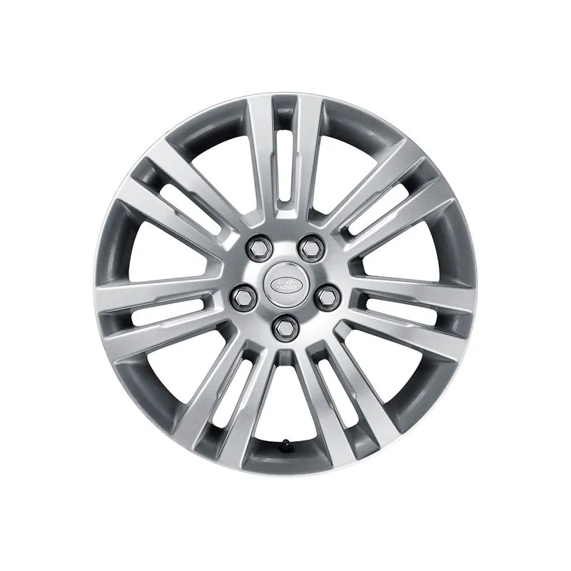 JANTE EN ALLIAGE 19 À 7 DOUBLES BRANCHES STYLE 704 - FINITION SPARKLE SILVER LAND ROVER