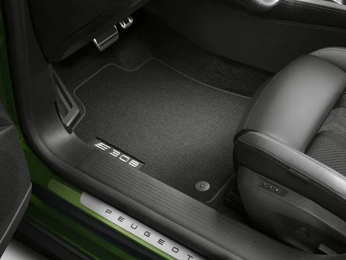 JEU DE TAPIS VELOURS AVANT ET ARRIERE PEUGEOT