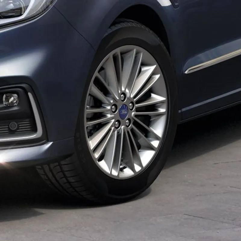 S-MAX JANTE EN ALLIAGE 18 MODÈLE À 10 X 2 BRANCHES ACIER INOXYDABLE FONCÉ 2015 FORD