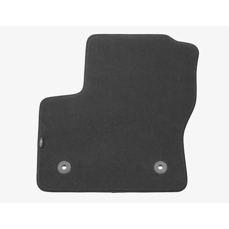 C-MAX TAPIS DE SOL EN VELOURS AVANT ANTHRACITE AVEC ENTOURAGE NUBUCK NOIR 2010-2015 FORD