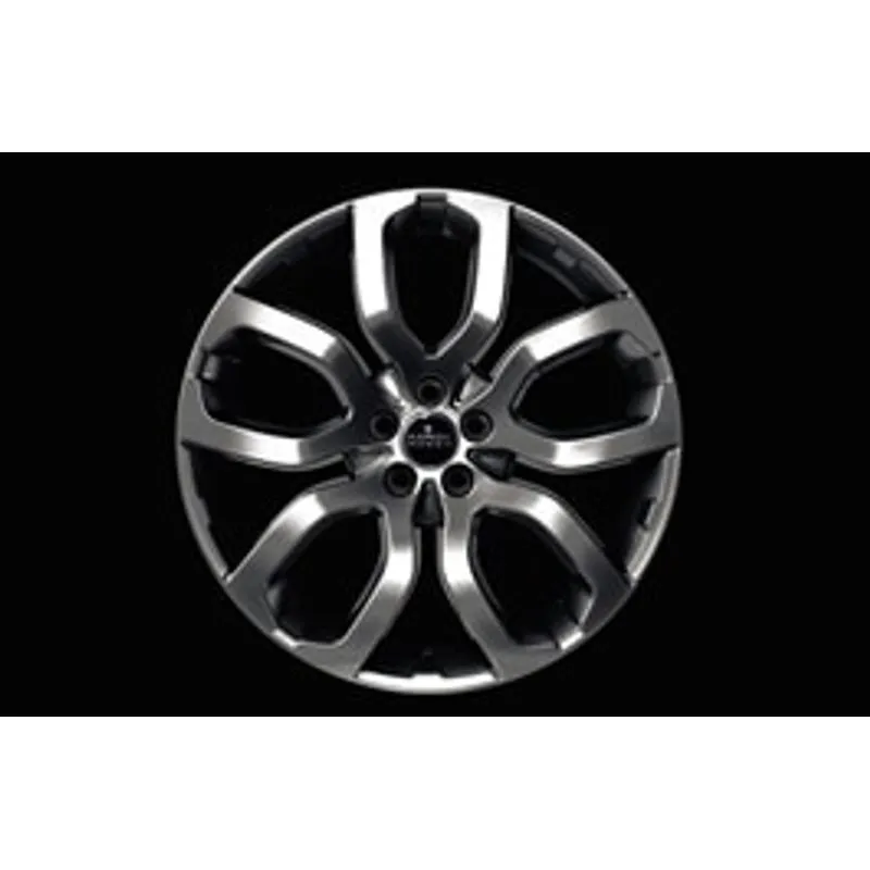 JANTE EN ALLIAGE 20 À 5 DOUBLES BRANCHES STYLE 5004 - FINITION SHADOW CHROME LAND ROVER
