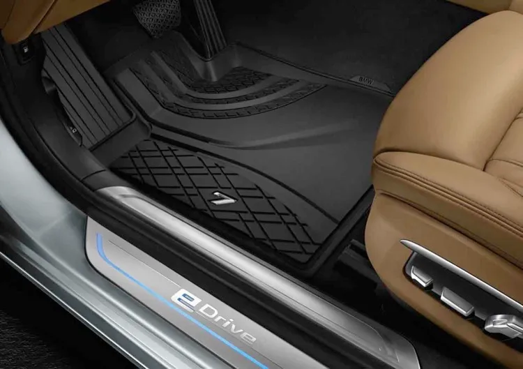 TAPIS DE SOL TOUS TEMPS, AVANT, AVEC BORD BMW