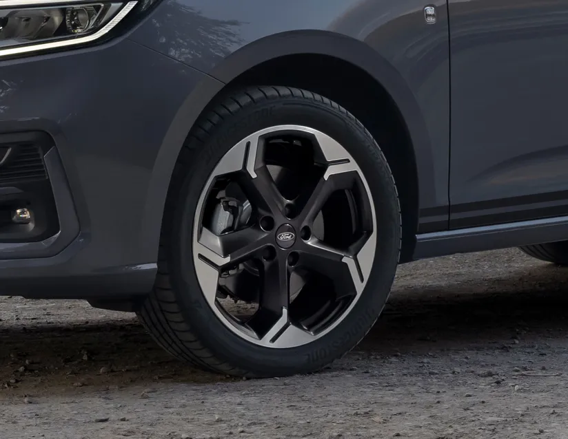 JANTE EN ALLIAGE 18" MODÈLE 5 BRANCHES EN Y, MATTE BLACK FORD