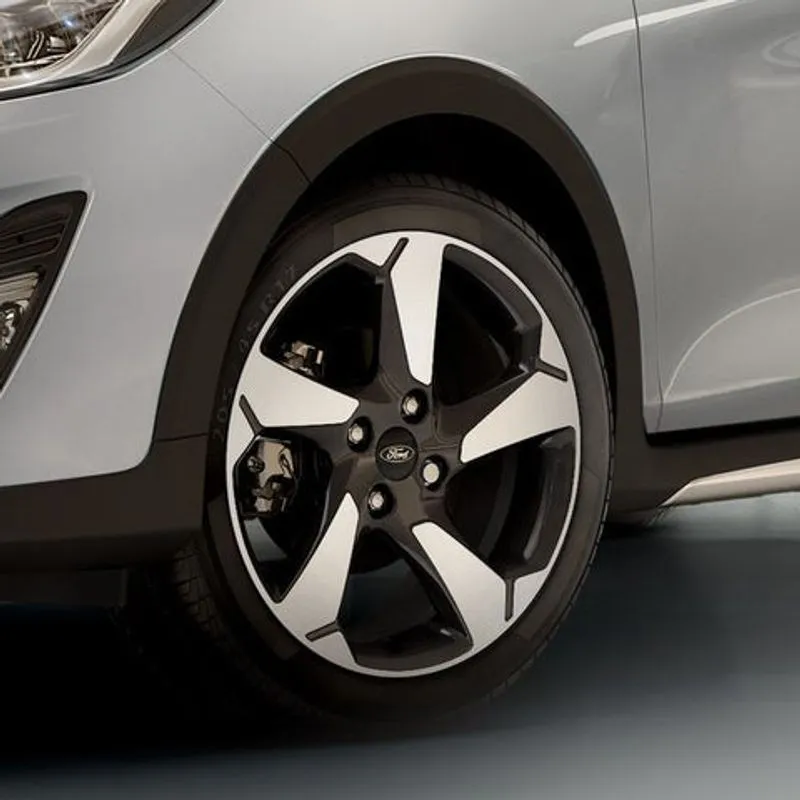 JANTE EN ALLIAGE 17 MODÈLE 5 BRANCHES NOIR ABSOLU FORD