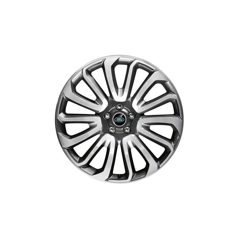 JANTE EN ALLIAGE 22 À 7 DOUBLES BRANCHES STYLE 7007 - FINITION DIAMOND TURNED LAND ROVER