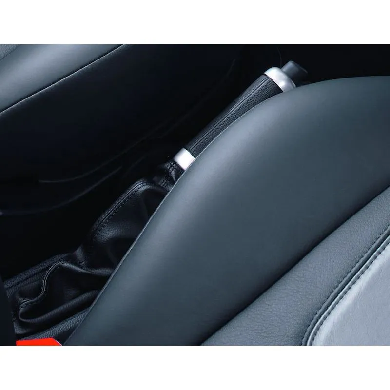 KA POMMEAU DE FREIN À MAIN NOIR AVEC INSERTS CHROMÉS MATS 2008-2016 FORD