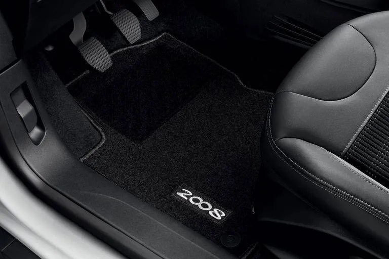 JEU DE TAPIS MOQUETTE AIGUILLETEE AVANT ET ARRIERE PEUGEOT