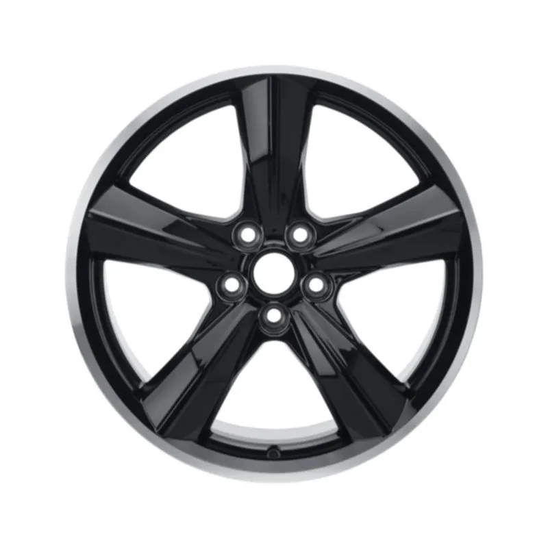 JANTE EN ALLIAGE 19" ARRIÈRE, MODÈLE BULLIT À 5 BRANCHES, FINITION NOIRE EXCLUSIVE FORD