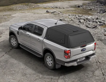 HARDTOP AVEC PORTES LATÉRALES À OUVERTURE PAPILLON, MATT BLACK FORD