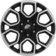 JANTE EN ALLIAGE 20" MODÈLE À 6 BRANCHES EN Y, ASPHALT MATT BLACK FORD