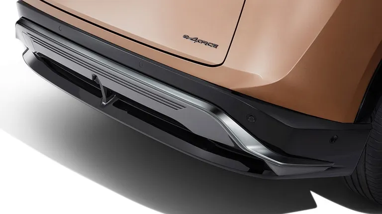 BOUCLIER ARRIÈRE CHROME SATINÉ NISSAN