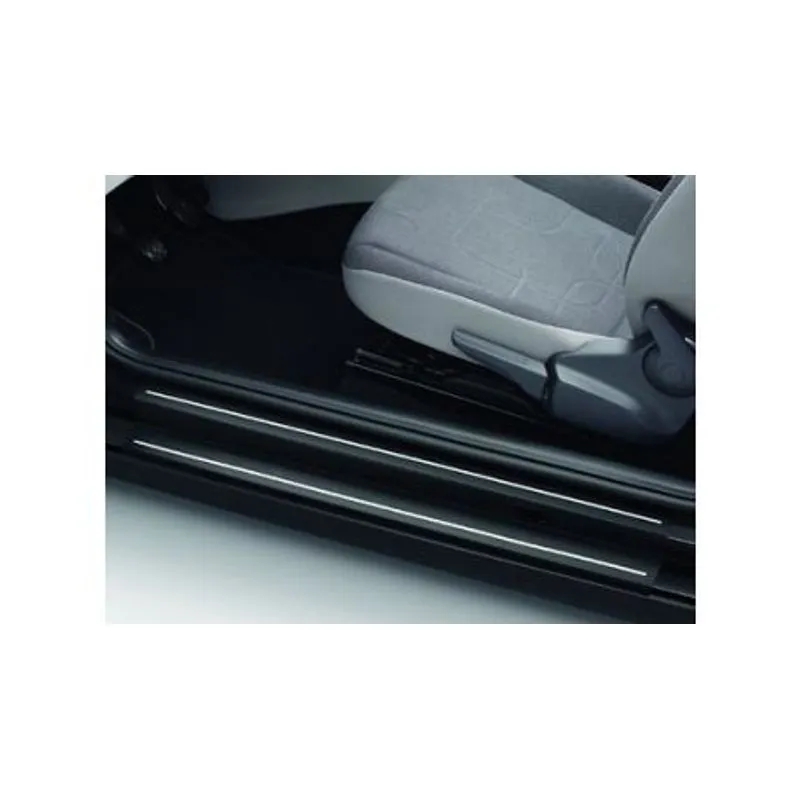 PROTECTION SEUIL DE PORTES NOIR/ARGENT VW UP 5 PORTES