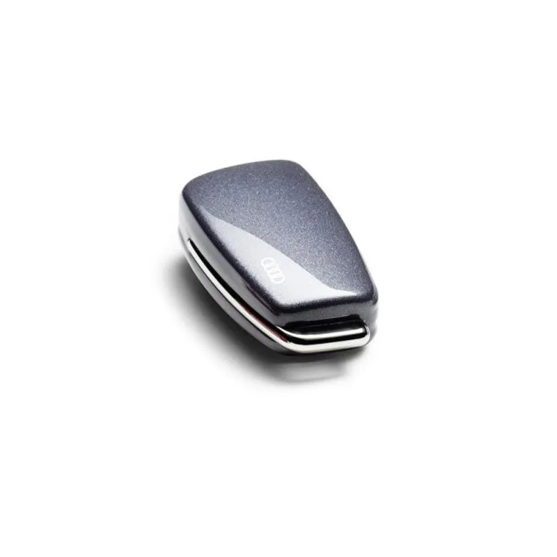 COUVRE-CLÉ DÉCORATIF EN GRIS DAYTONA AVEC ANNEAUX AUDI