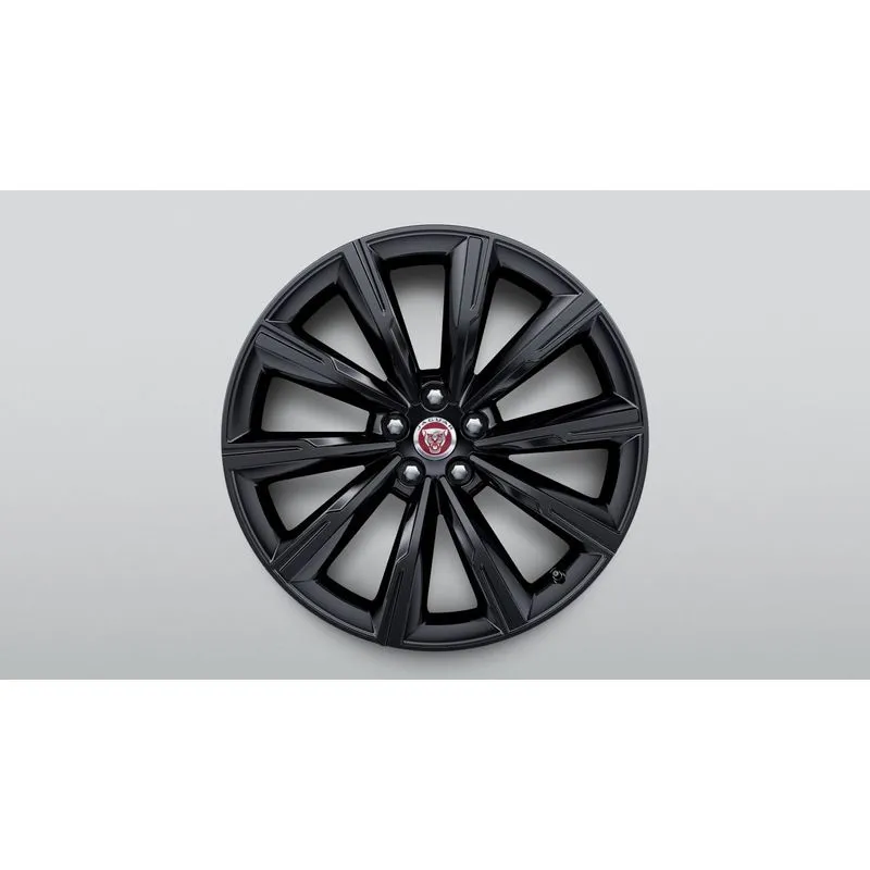 JANTE EN ALLIAGE - 20 STYLE 1066 10 SPOKE GLOSS BLACK ARRIÈRE JAGUAR