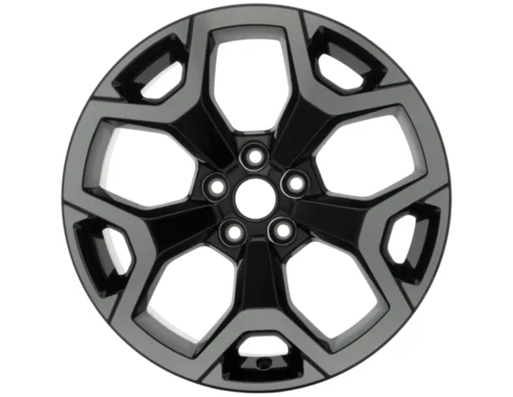 JANTE EN ALLIAGE 18" MODÈLE À 5 BRANCHES EN Y, MACHINED ABSOLUTE BLACK FORD