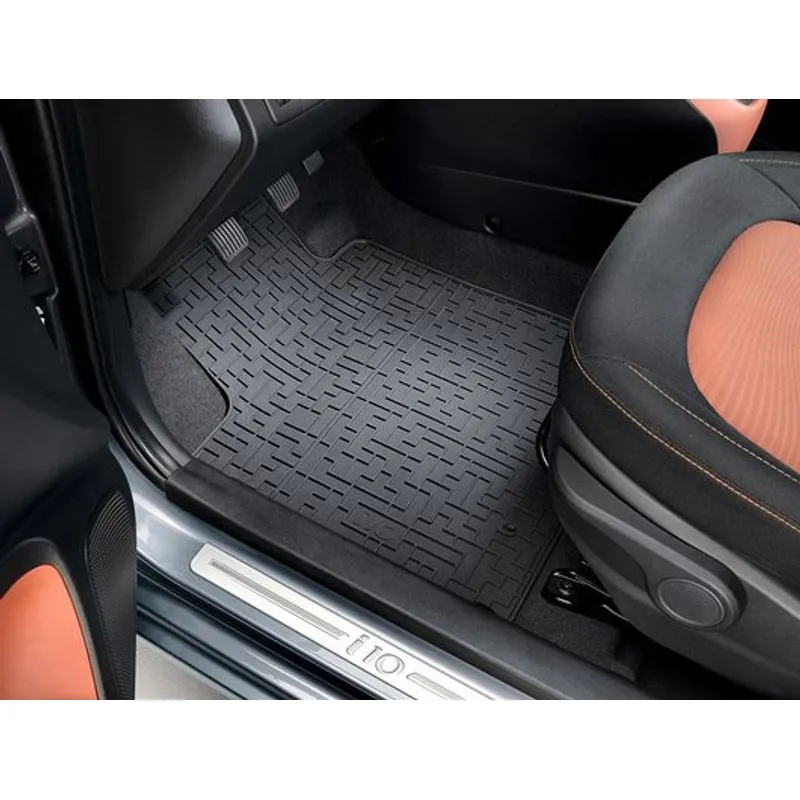 TAPIS CAOUTCHOUC AV / AR POUR I10 HYUNDAI