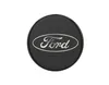 ENJOLIVEUR DE MOYEU NOIR, AVEC LOGO FORD