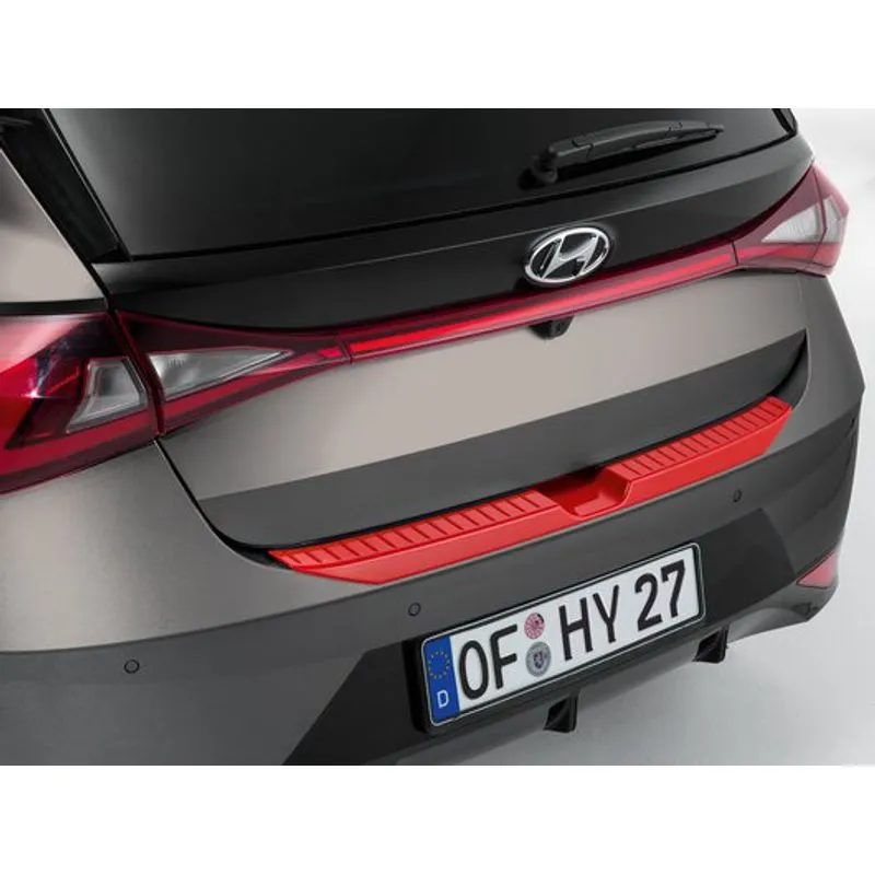 LIGNE DE GARNITURE DE PARE-CHOCS ARRIÈRE ROUGE TOMATE HYUNDAI