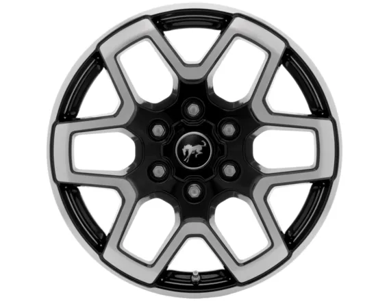 JANTE EN ALLIAGE 18" MODÈLE À 6 X 2 BRANCHES, BLACK MACHINED FORD
